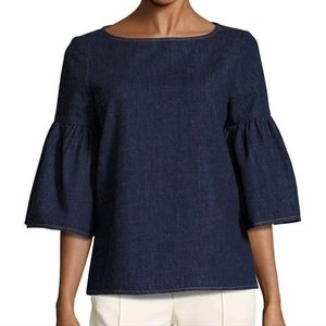 SUNO bell sleeve blouse